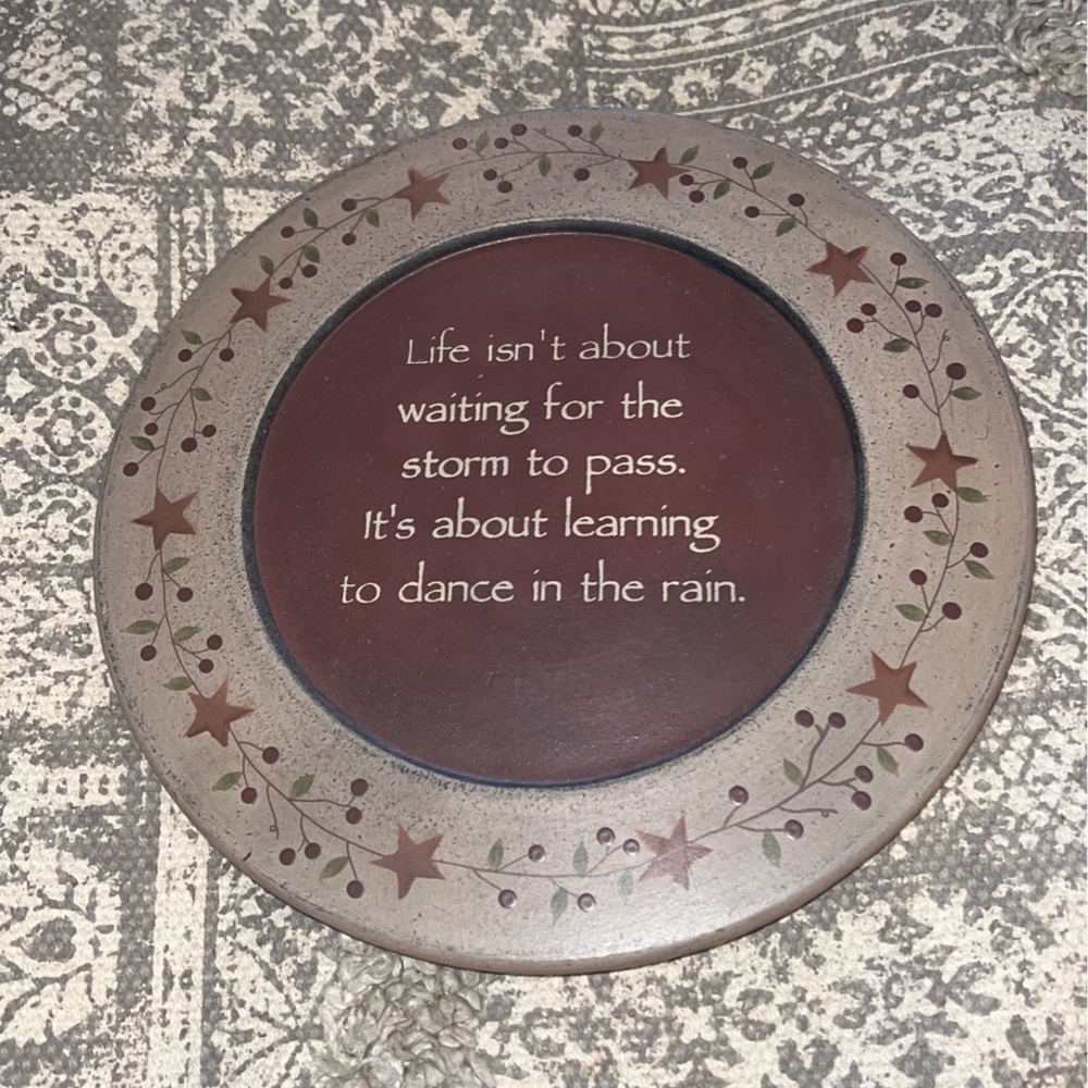 Hearthside Collection Barbara Loyd plate